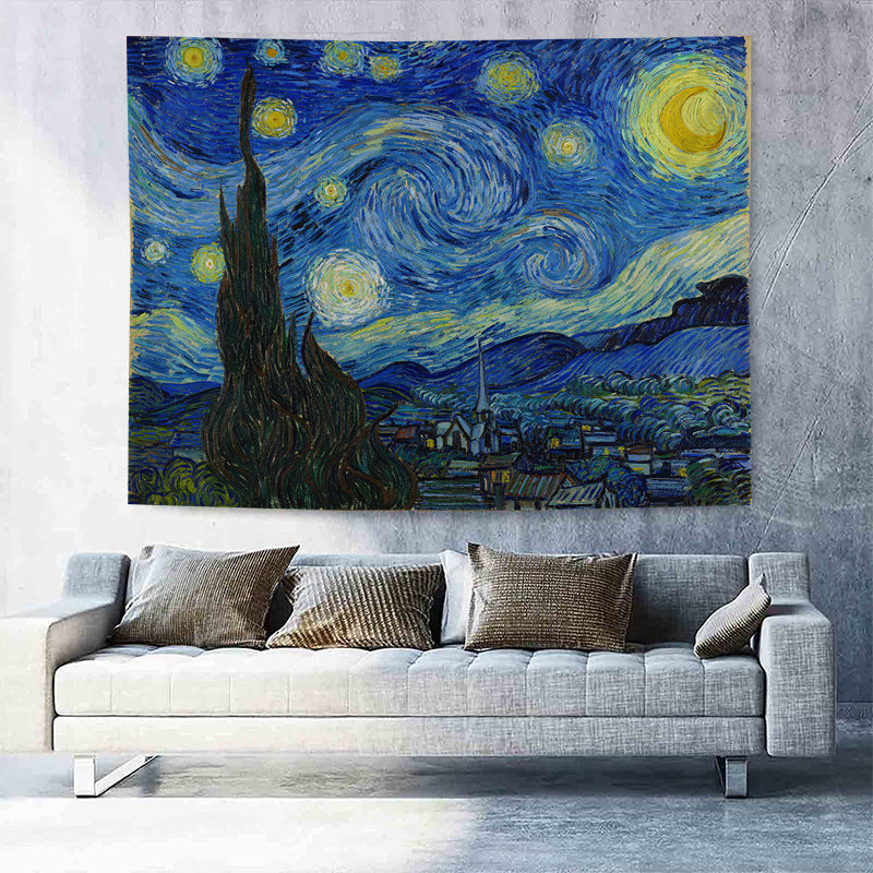 Van Gogh Tapestry for Nordic Decor and Wall Art